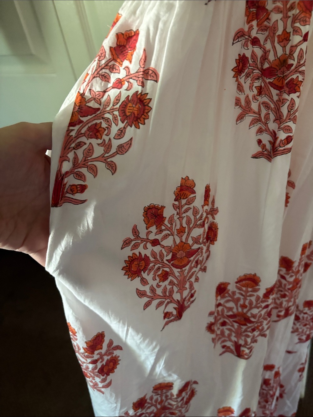 NWT Marea Maxi Dress with rust color box Floral Print - Picture 3 of 9